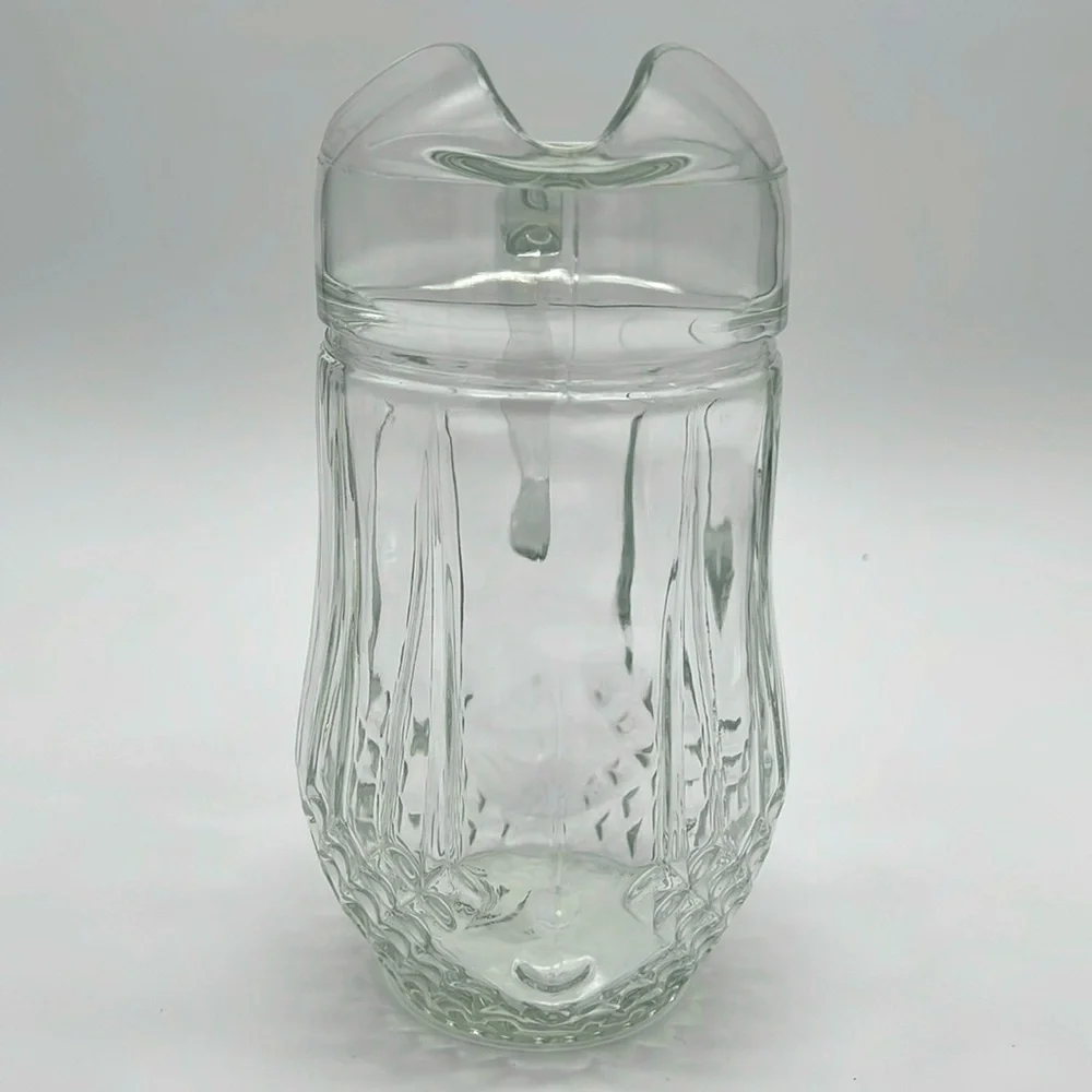 Gibson Home Brunson Glass Pitcher - Diamond Pattern
